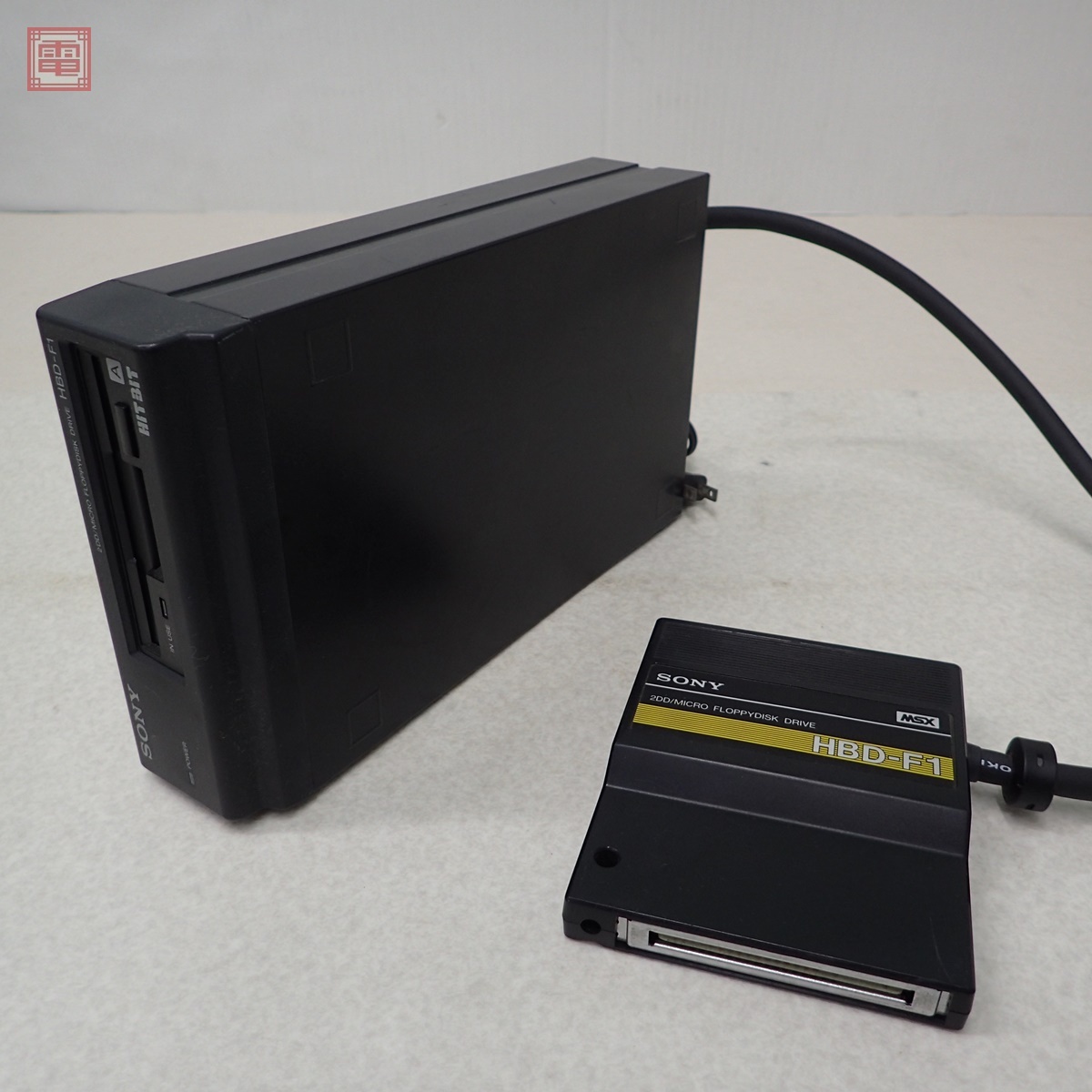 MSX 外付けFDD マイクロフロッピーディスクドライブ HBD-F1 SONY
