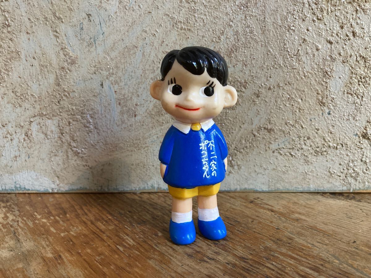 希少 レア 不二家 ポコちゃん 人形 ソフビ 昭和レトロ おもちゃ