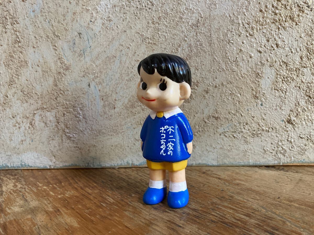 希少 レア 不二家 ポコちゃん 人形 ソフビ 昭和レトロ おもちゃ