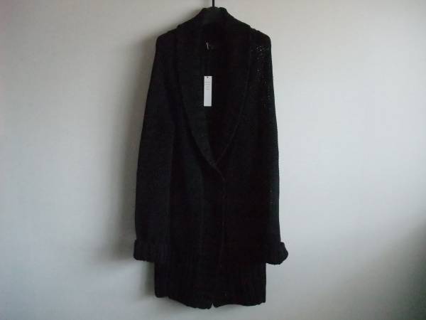 *新品*theory/セオリー* ざっくりロングカーディガン♪黒