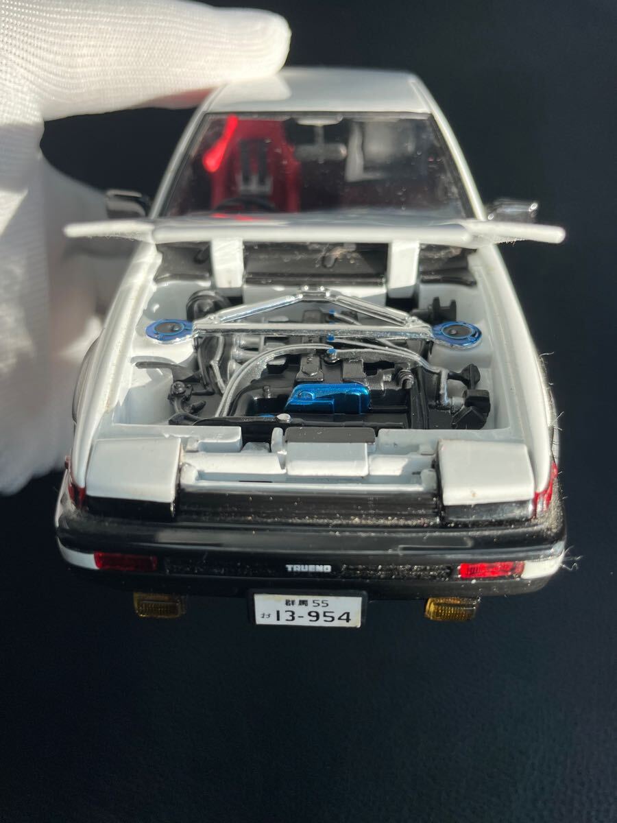 頭文字D 藤原とうふ店 AE86 スプリンター トレノ ボンネット 中古品
