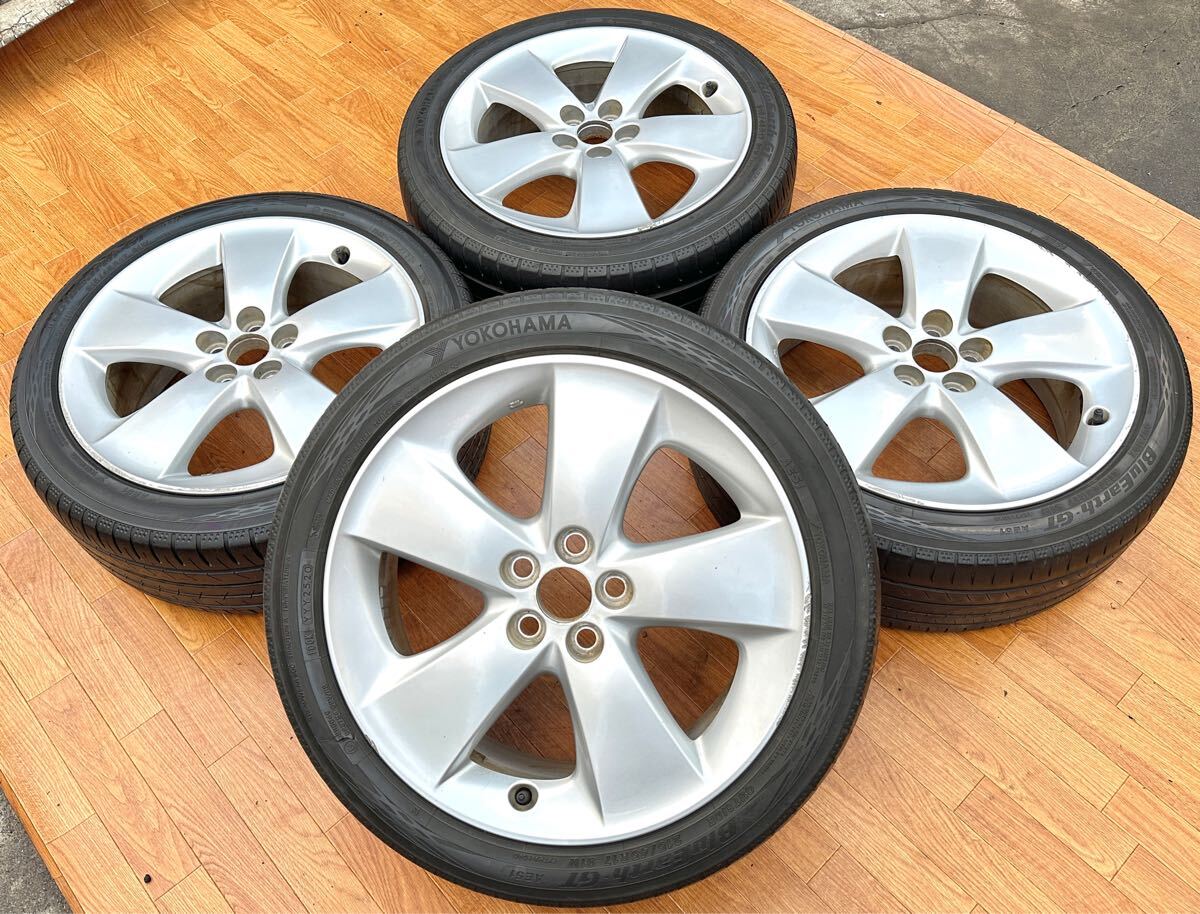 トヨタ プリウス 30系 Sツーリング純正 17インチ アルミホイール