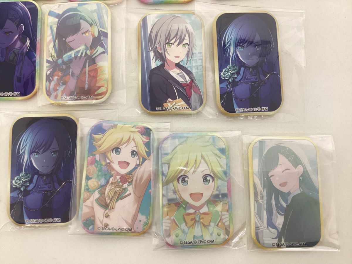 現状】 プロジェクトセカイ グッズ スクエアバッジコレクション まとめ 