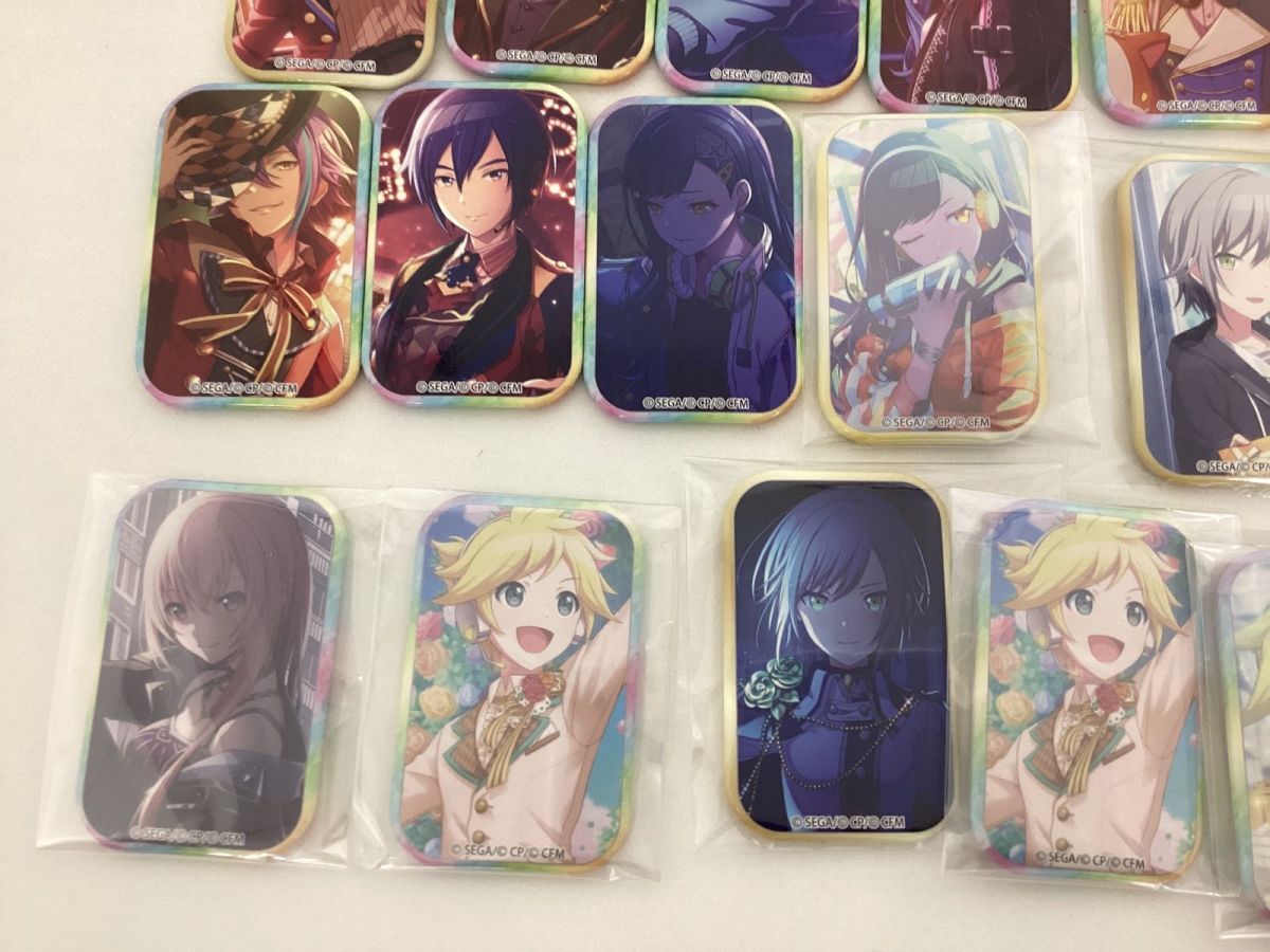 現状】 プロジェクトセカイ グッズ スクエアバッジコレクション まとめ 