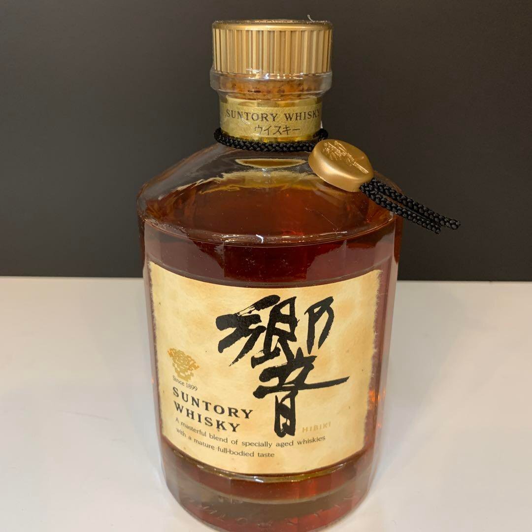 サントリー ウイスキー 響 1899 金キャップ 裏ゴールドラベル 未開栓