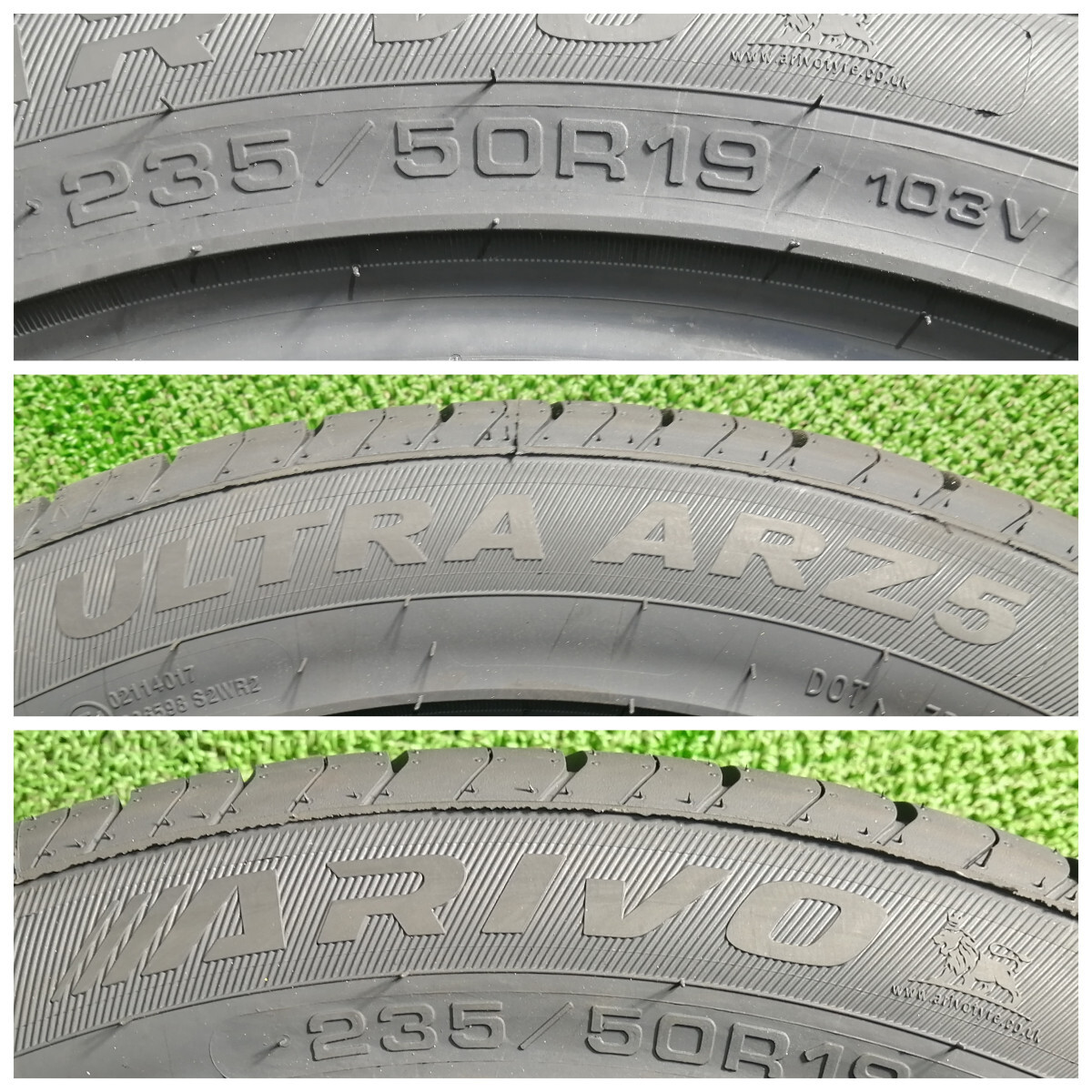 235/50R19 103V XL ARIVO ARZ5 新品 サマータイヤ 4本セット 2024年製