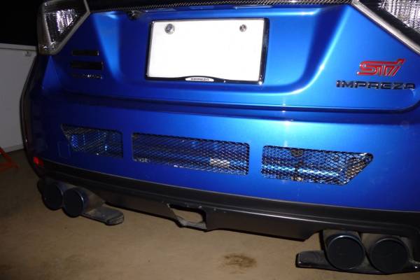 GRB GRF インプレッサ WRX STI リアバンパー 加工品(リア)｜売買された