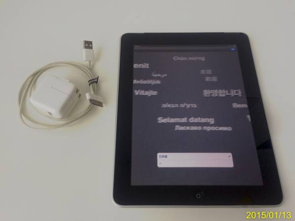 iPad(初代)1st 16GB 3GモデルSB(SIMなし) 中古NCNR