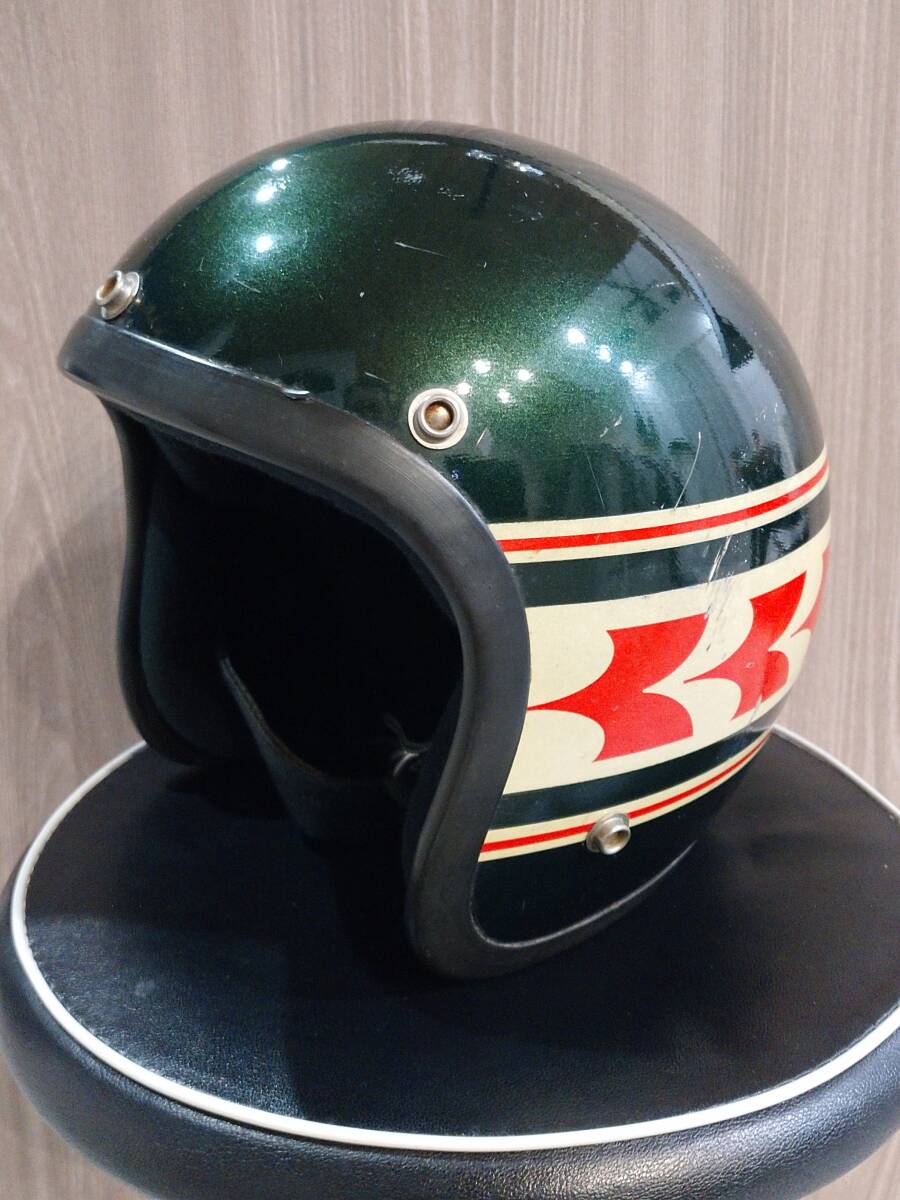 500～ 当時物 カワサキ ビンテージ ジェットヘルメット KAWASAKI Z1