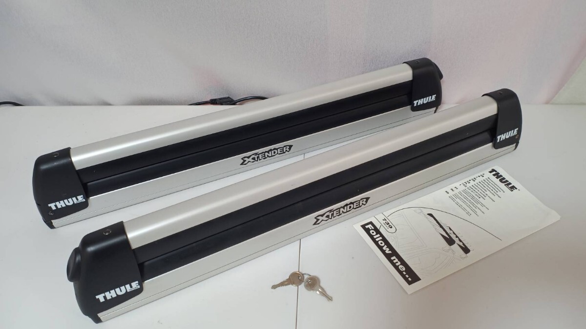 【大人気，定番人気】 THULE XTENDER スキー スノーボード アタッチメント エクステンダー スーリー th739(スキーキャリア、スノーボードキャリア)｜売買されたオークション情報、yahooの商品情報をアーカイブ公開 - オ スキーキャリア、スノーボードキャリア