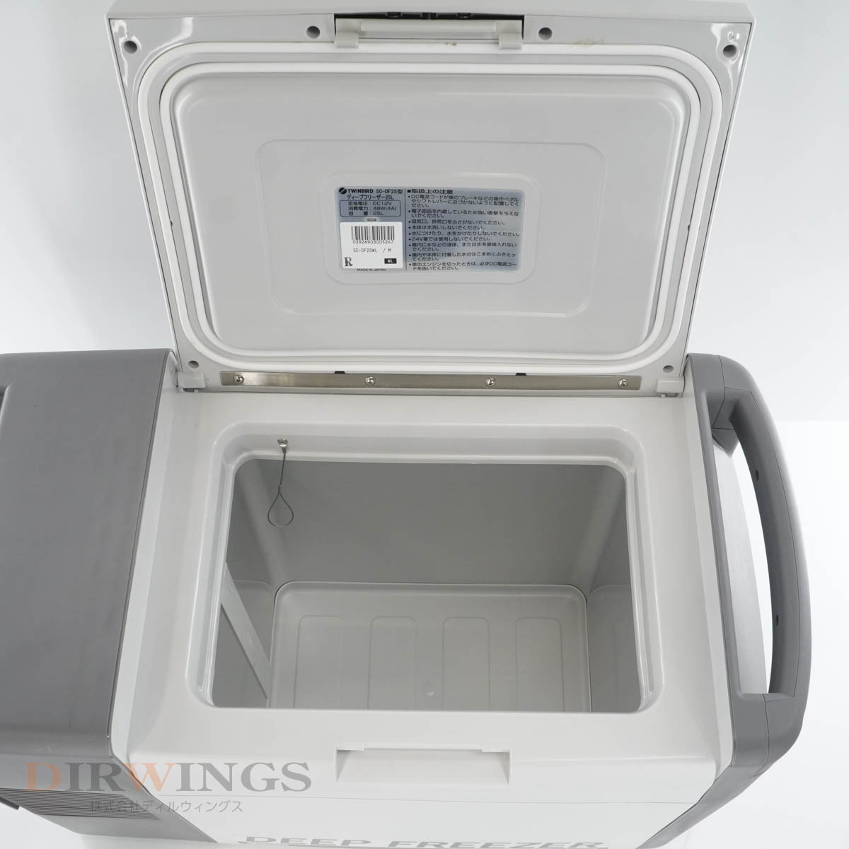 DW] 8日保証 10台入荷 2020年製 SC-DF25WL TWINBIRD -40～10℃ 容量25L 