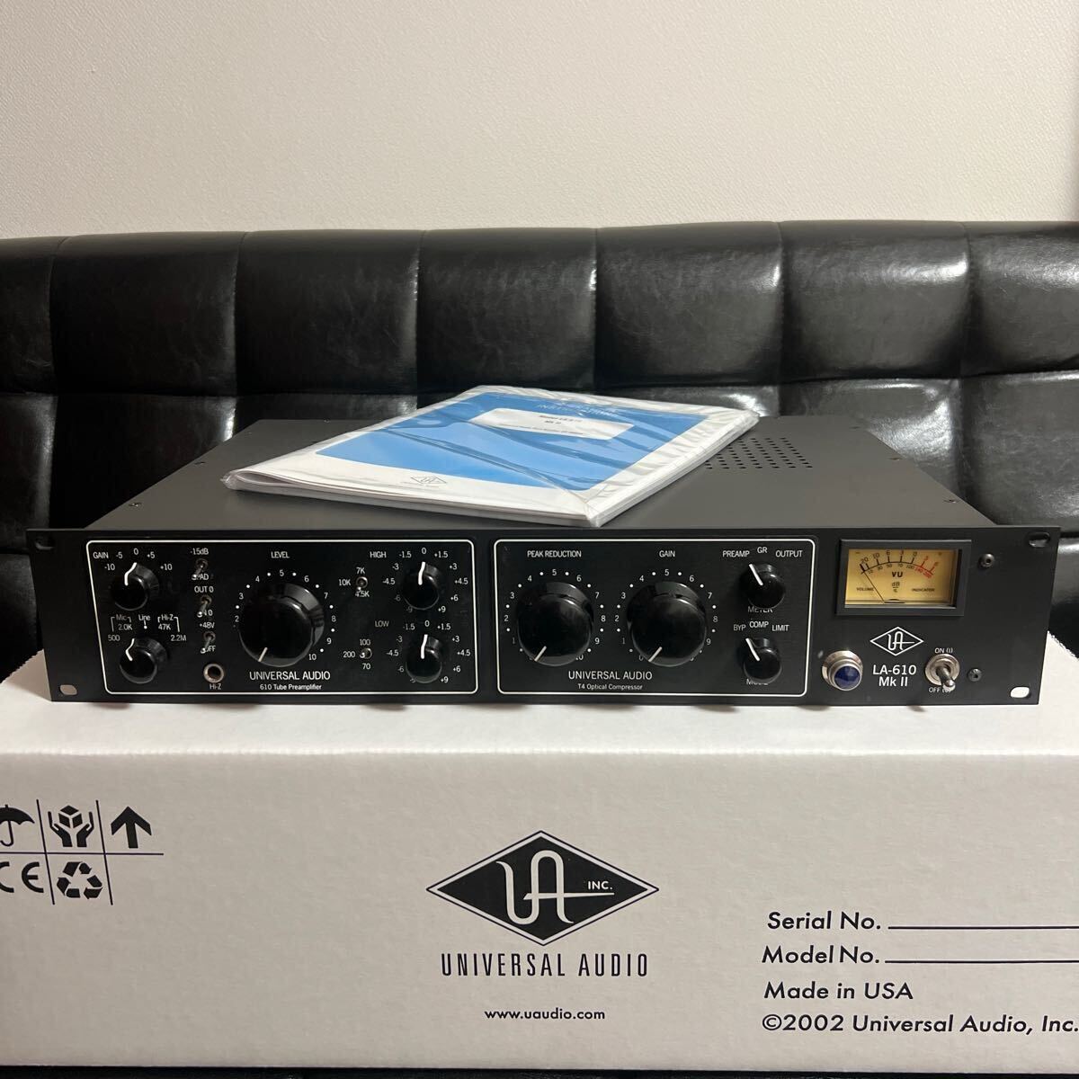 Audio Universal LA-610 Channel Tube Recording – II Mk MKII Classic 