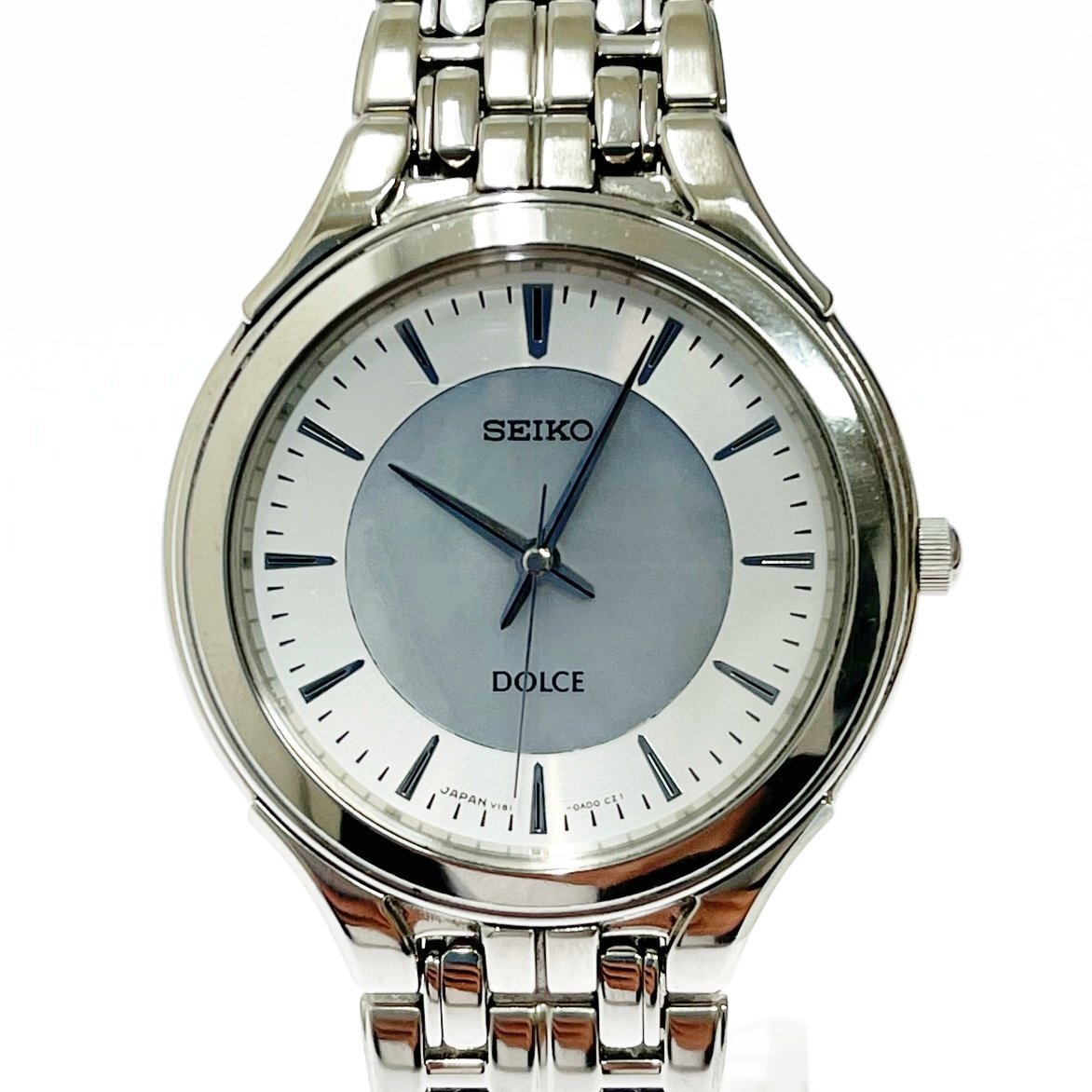 セイコー SEIKO ドルチェ クォーツ 腕時計　O 中古 セイコー ドルチェ チタニウム ALLOY-G 4J41-5000