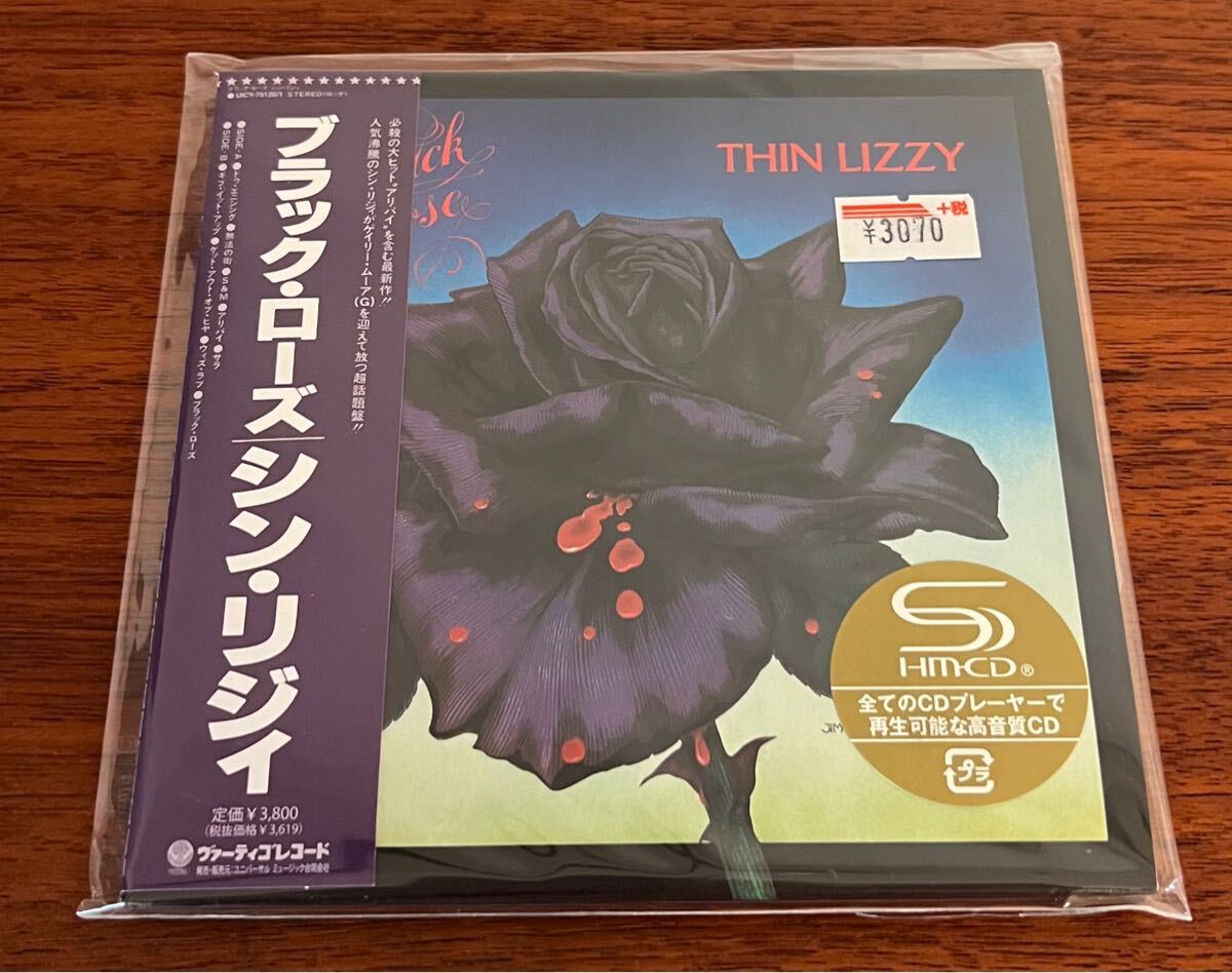 美品 国内盤 THIN LIZZY BLACK ROSE DELUXE EDITION 紙ジャケ 2 SHM-CD