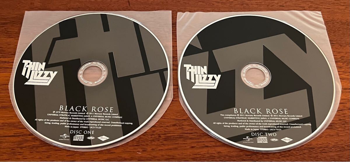 美品 国内盤 THIN LIZZY BLACK ROSE DELUXE EDITION 紙ジャケ 2 SHM-CD