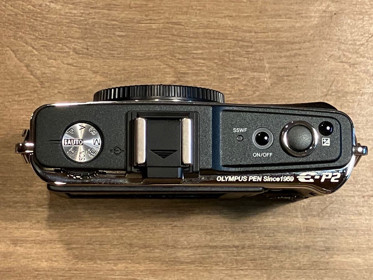 動作確認済 美品 OLYMPUS PEN E-P2 ボディ オリンパス E P2 PEN 動作良好