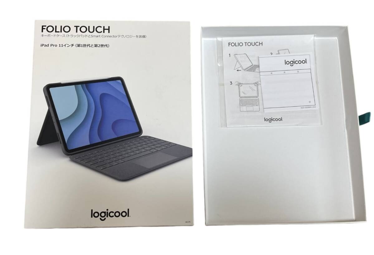 ロジクール iPad Pro 11インチ キーボードケース Folio Touch iK1175BKA _5