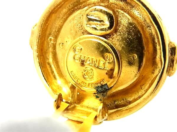 1円 □美品□ CHANEL シャネル ヴィンテージ ココマーク クリップ式 