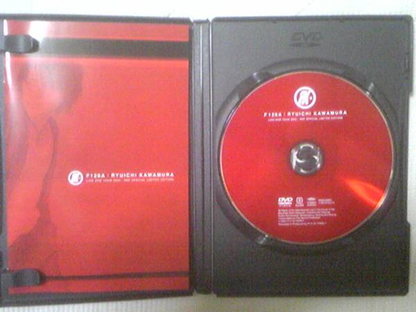 RKFC限定!河村隆一F120A LIVE DVD TOUR2002廃盤LUNA SEAルナシー