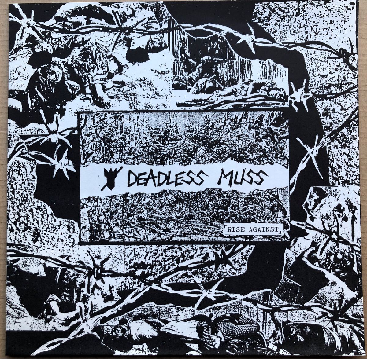 新品同様 DEADLESS MUSS Rise Against 8 inch FLEXI D.I.S. Records SO