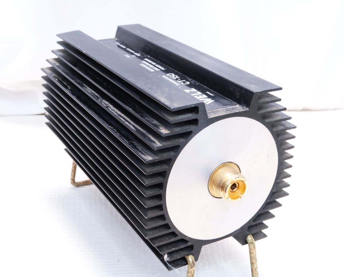 WELZ ダミーロード　CT-150 WELZ ダミーロード CT-150 0 (DC～250MHZ⁄入力150W⁄PEAK:400W) 元箱
