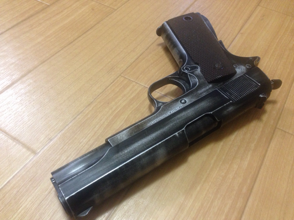ダメージ加工】東京マルイ1911ガバメント【ウェザリング】meu(ガスガン