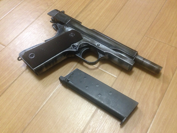 ダメージ加工】東京マルイ1911ガバメント【ウェザリング】meu(ガスガン