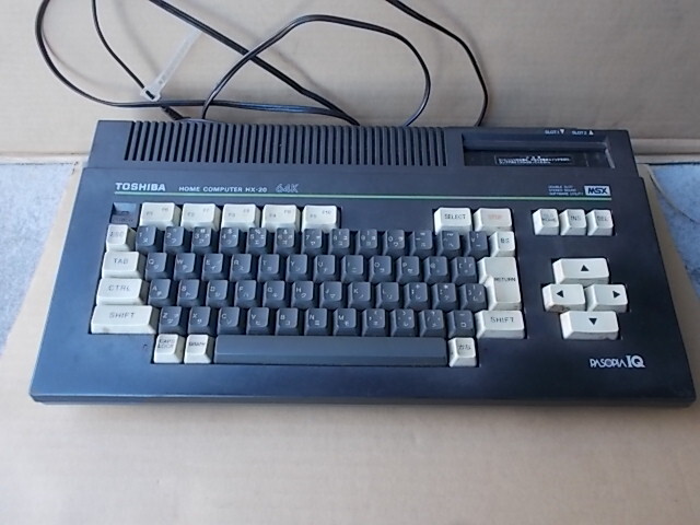 HX-20 MSX 東芝 TOSHIBA 64K pasopia IQ パソピア HX-20 MSX 東芝 TOSHIBA 64K pasopia IQ パソピア