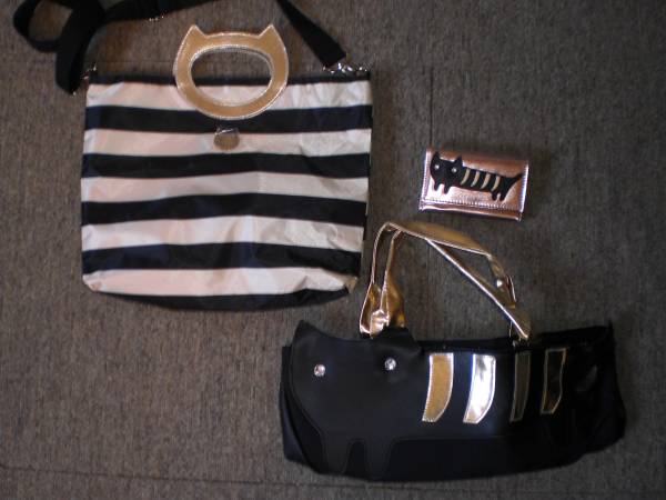 TSUMORI CHISATOバッグ３点セット(付録)猫デザイン