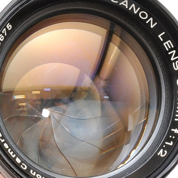 CANON LENS 50mm F1.2 キャノン レンズ キャップ UV フィルター Lマウント L39 日本製 CAMERA CO JAPAN キヤノン カメラ 50/1.2 5 12 50mm F1.2 キャノン 0 : LTM