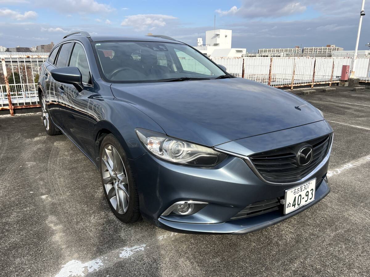 最上級グレード【アテンザワゴン XD Lパッケージ】希少カラー/黒革シートヒーター/先進安全機能/19アルミ/検R8/4月迄/毎年ディーラー整備_2