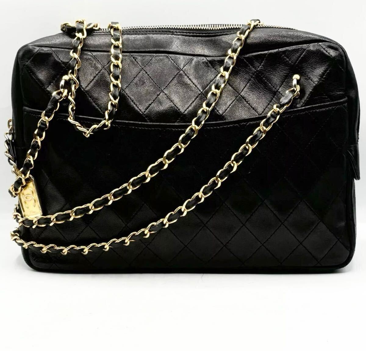 ☆1円〜 1スタ☆ CHANEL シャネル 美品 マトラッセ ダブル チェーン 