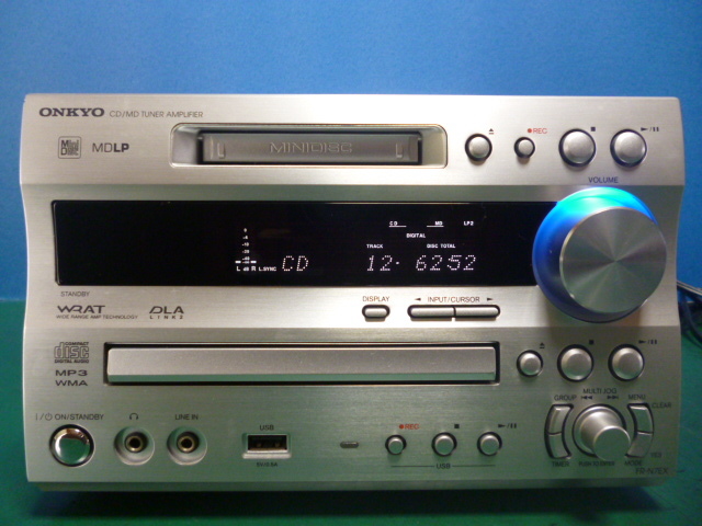 ONKYO FR-N7EX（CD/MD/USBコンポ）CDピックアップ交換済 動作良好