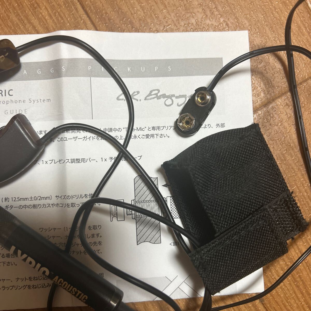Baggs Lyric Microphone LR Guitar Acoustic L.R. Classical Music 