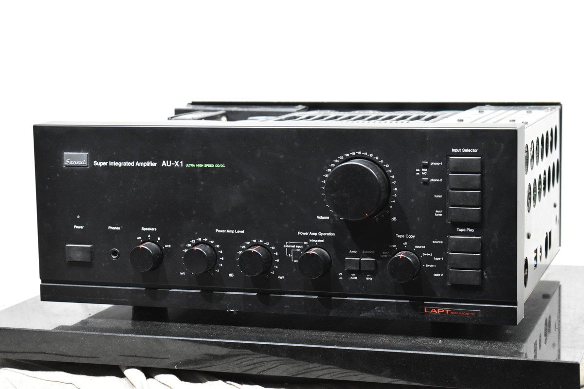 SANSUI サンスイ プリメインアンプ AU-X1 年末年始営業につきまして