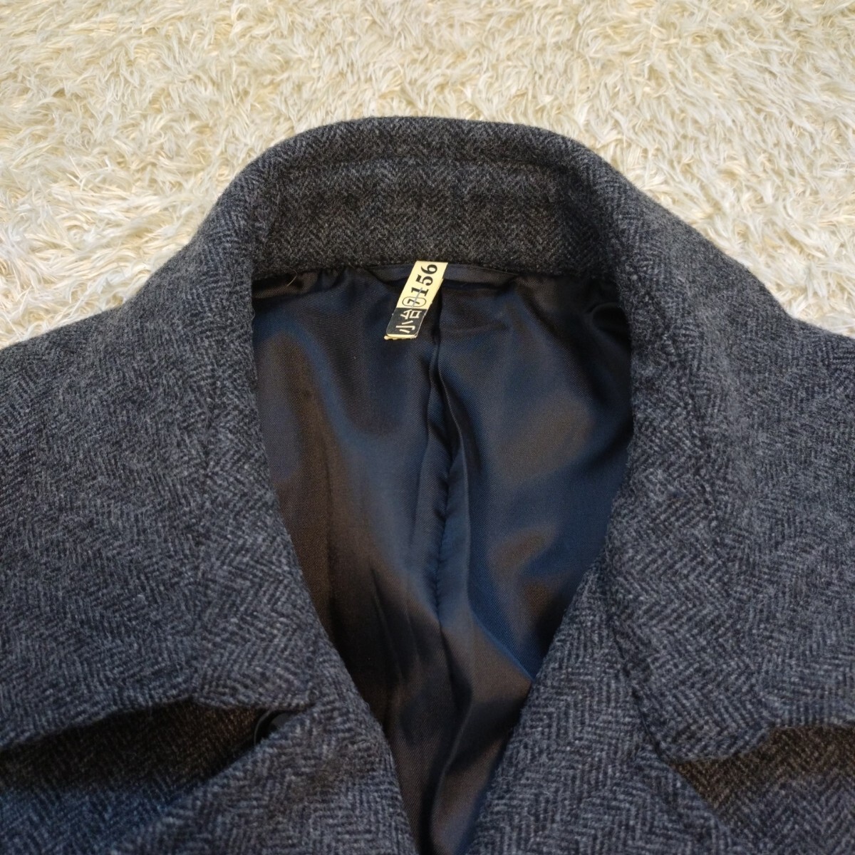 希少L！コムサメン【お洒落の極み】COMME CA MEN チェスターコート