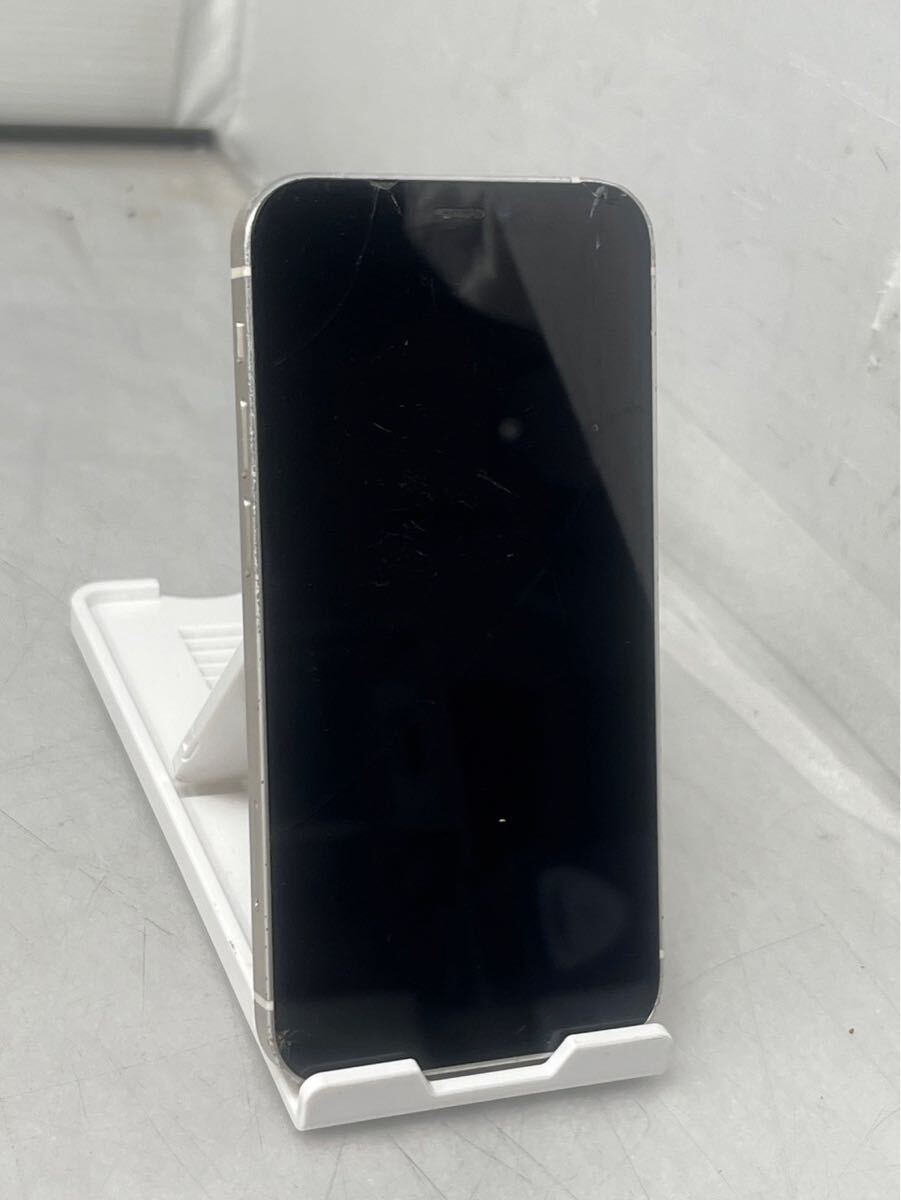 Apple iPhone12 mini MGDM3J/A A2398 128GB docomo SIMロック解除済み ホワイト 