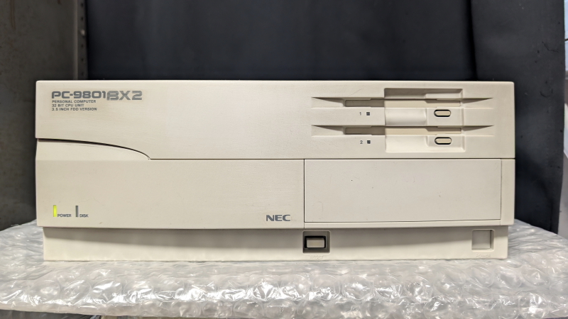 NEC PC-9801BX4 キーボード付き NEC PC-9801BX4 キーボード付き Yahoo
