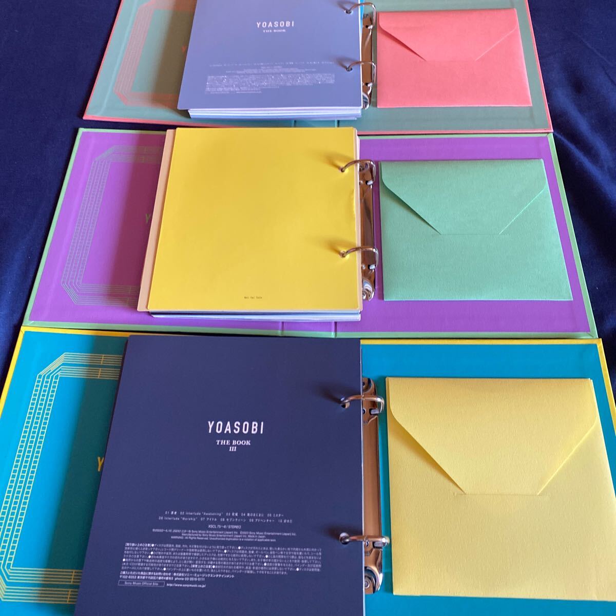 YOASOBI THE BOOK 3枚セット 完全生産限定盤 【公式通販】