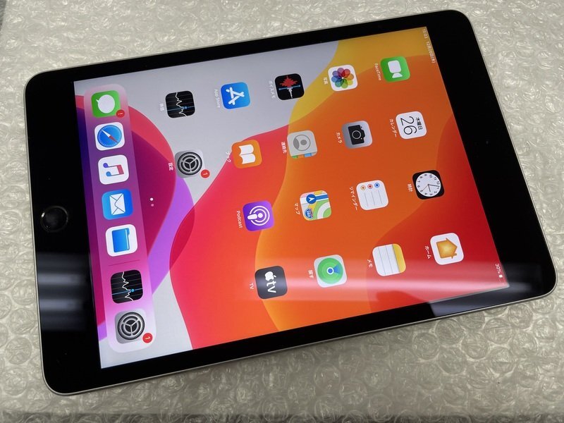 NJ327 iPad mini 第4世代 Wi-Fiモデル A1538 スペースグレイ 32GB
