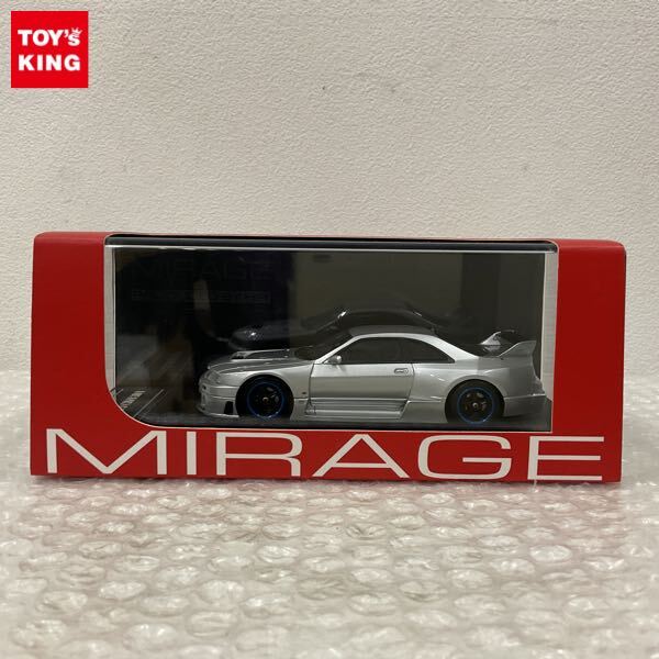 1円〜 HPI MIRAGE 1/43 NISMO GT-R LM Road Car シルバー