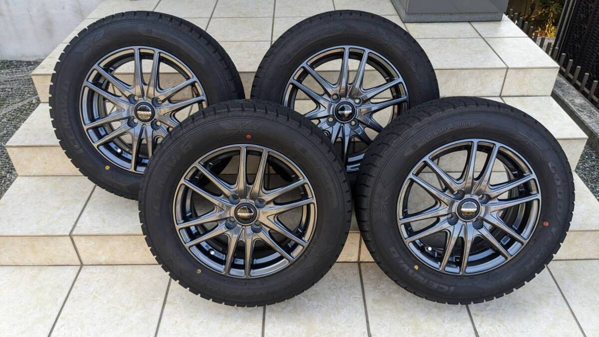 グッドイヤーアイスナビ6 タイヤ・ホイールセット 自動車、オートバイ