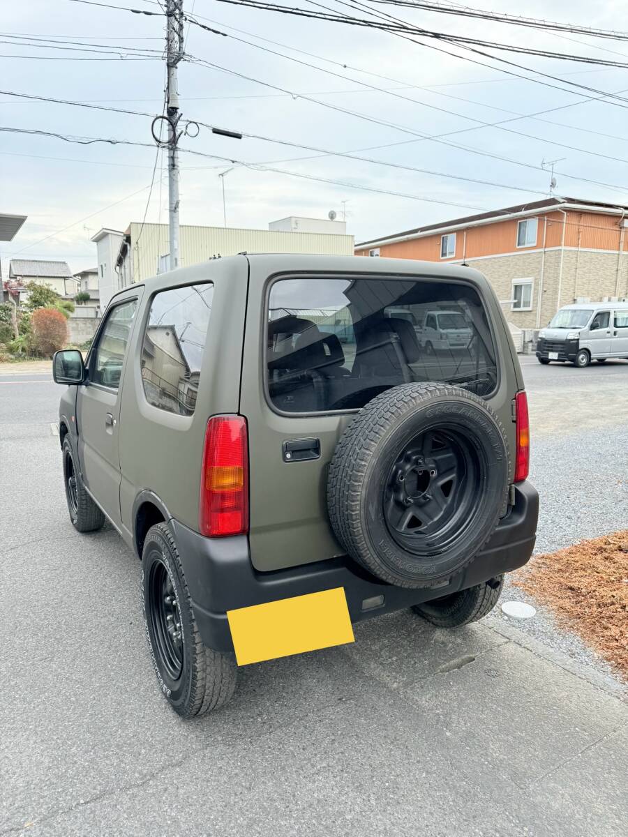 スズキジムニー　JB23 XC K6A インタークーラーターボ 平成10年　4WD四駆(パート)　車検2年付きエアコンパワステ付き　4AT_3