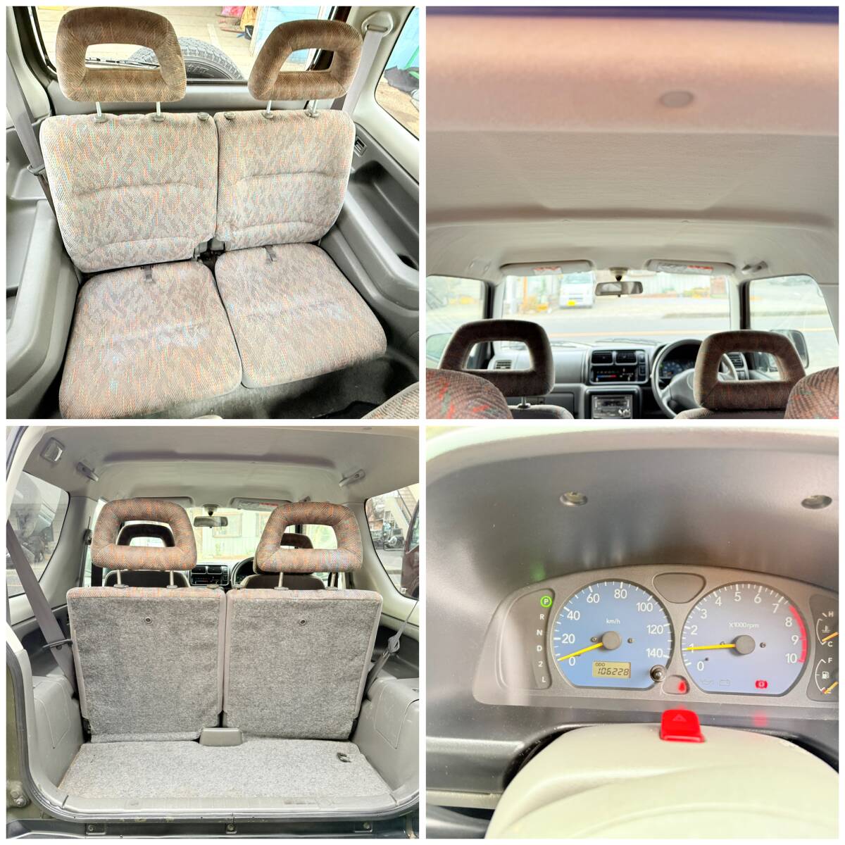 スズキジムニー　JB23 XC K6A インタークーラーターボ 平成10年　4WD四駆(パート)　車検2年付きエアコンパワステ付き　4AT_6