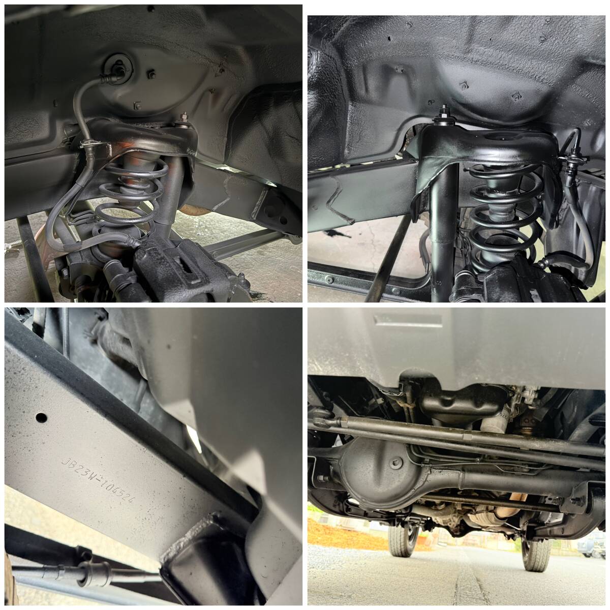 スズキジムニー　JB23 XC K6A インタークーラーターボ 平成10年　4WD四駆(パート)　車検2年付きエアコンパワステ付き　4AT_8