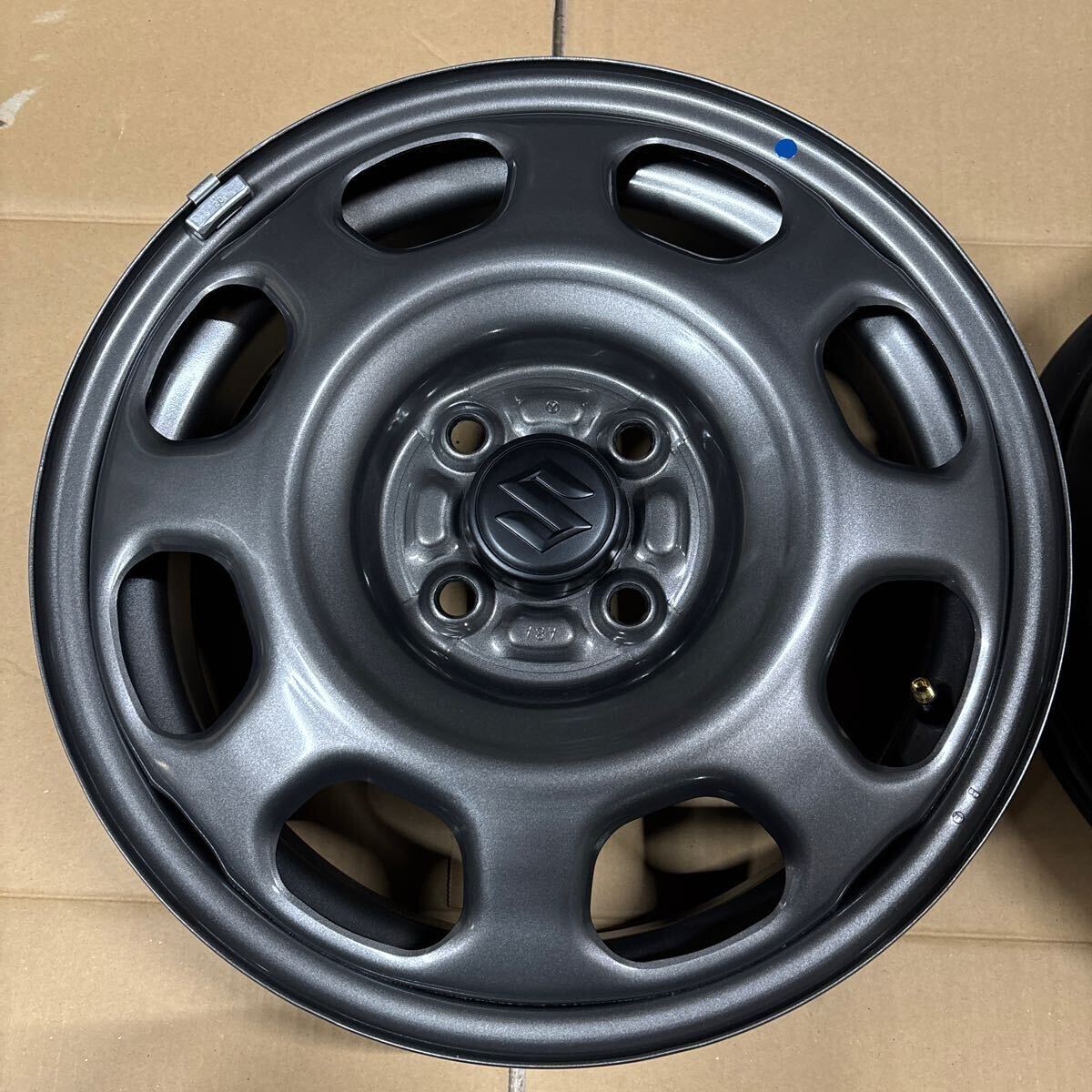 スズキ 純正 スチールホイール ハスラー 15インチ 新車外し 鉄ホイール