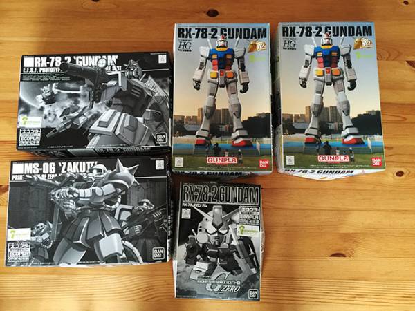 お台場　ガンダム　エコプラ　ガンダム　ザク