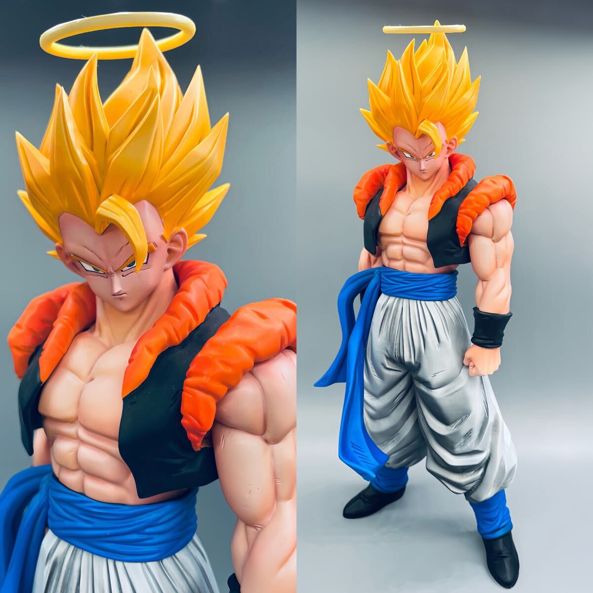 ドラゴンボール フィギュア GROSサイズ ゴジータ リペイント 孫悟空