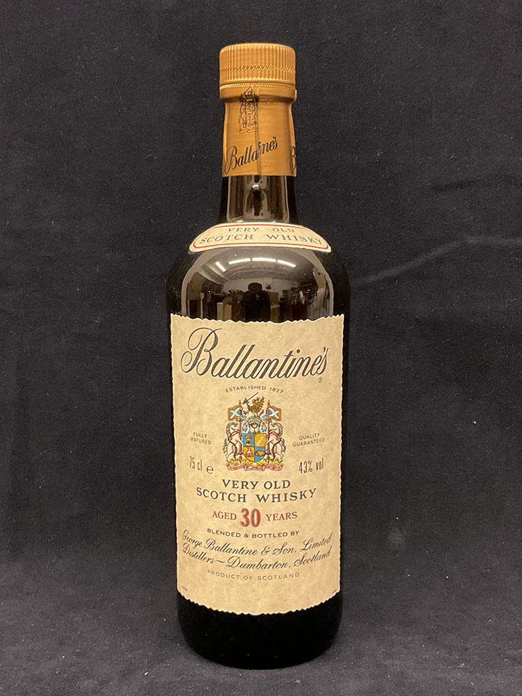 Ballantine's 30年 スコッチウイスキー 750ml 古酒 未開栓 古酒 (5) Ballantine's バランタイン AGED 30 YEARS 30年 VERY