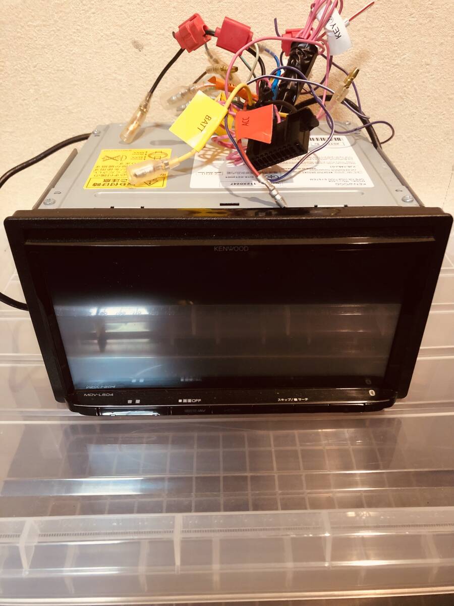 ☆ケンウッド MDV-L504 本体のみ MDV-L504 ケンウッド KENWOOD トヨタ